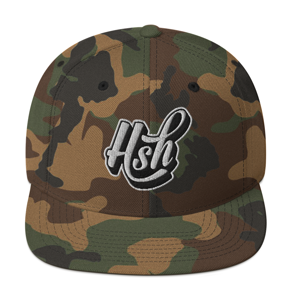 HSH Hat Camo Product mockup