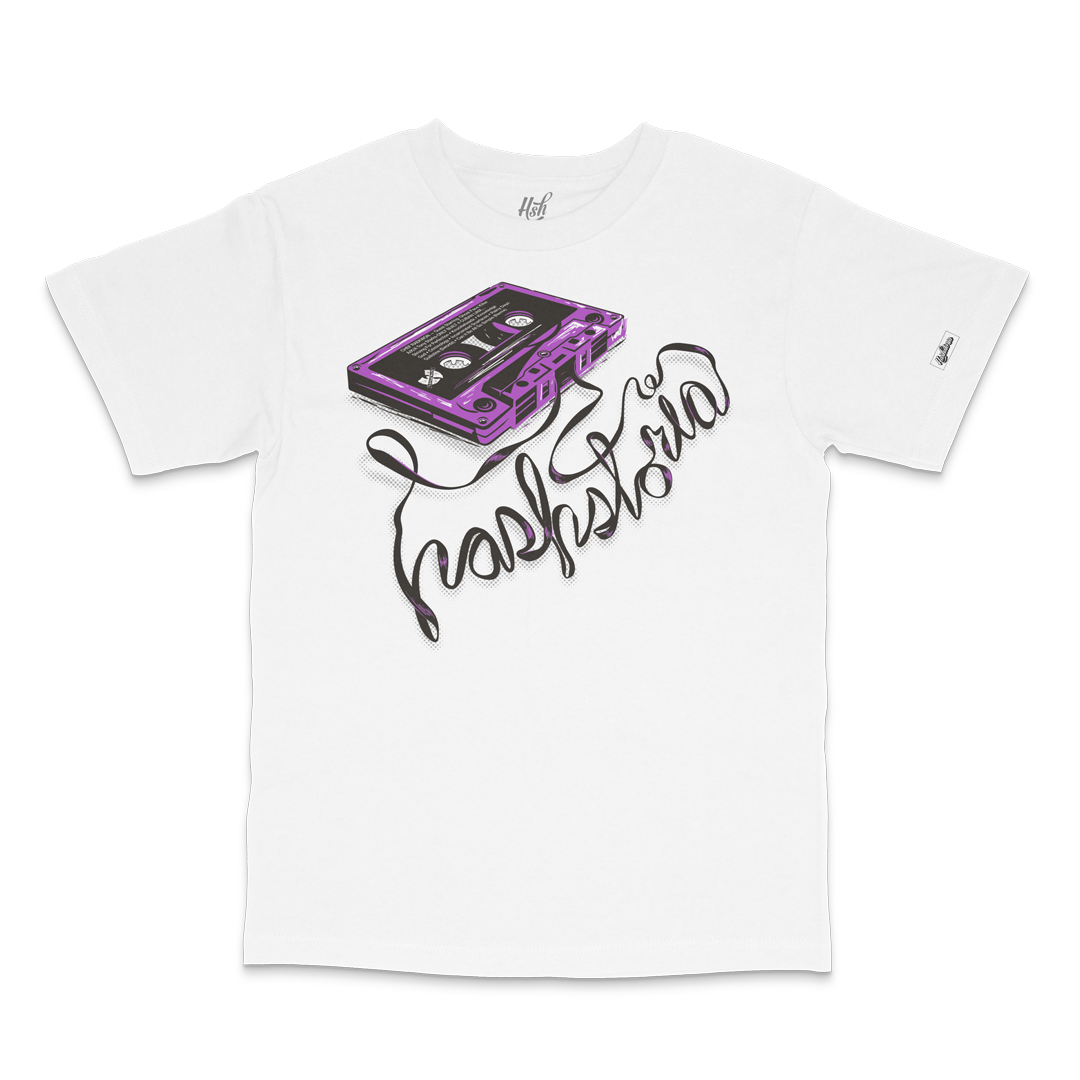 Purple Tape-Hashstoria T-Shirt